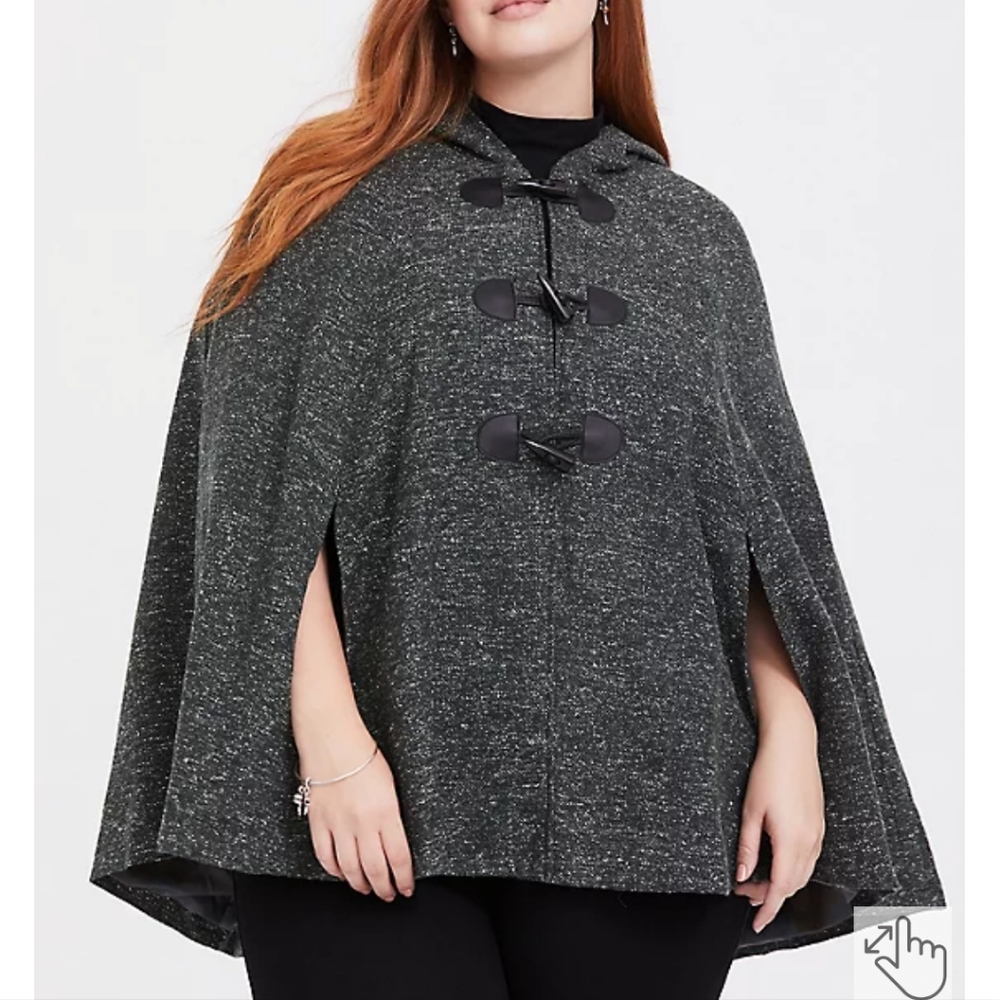 TORRID Outlander hooded cape